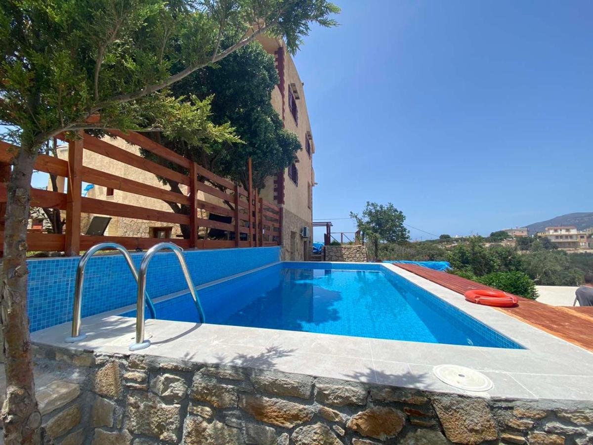Villa Evenos Of 3 Bedrooms - Irida Country House Of 2 Bedrooms With Private Pools 엘라포니시 외부 사진