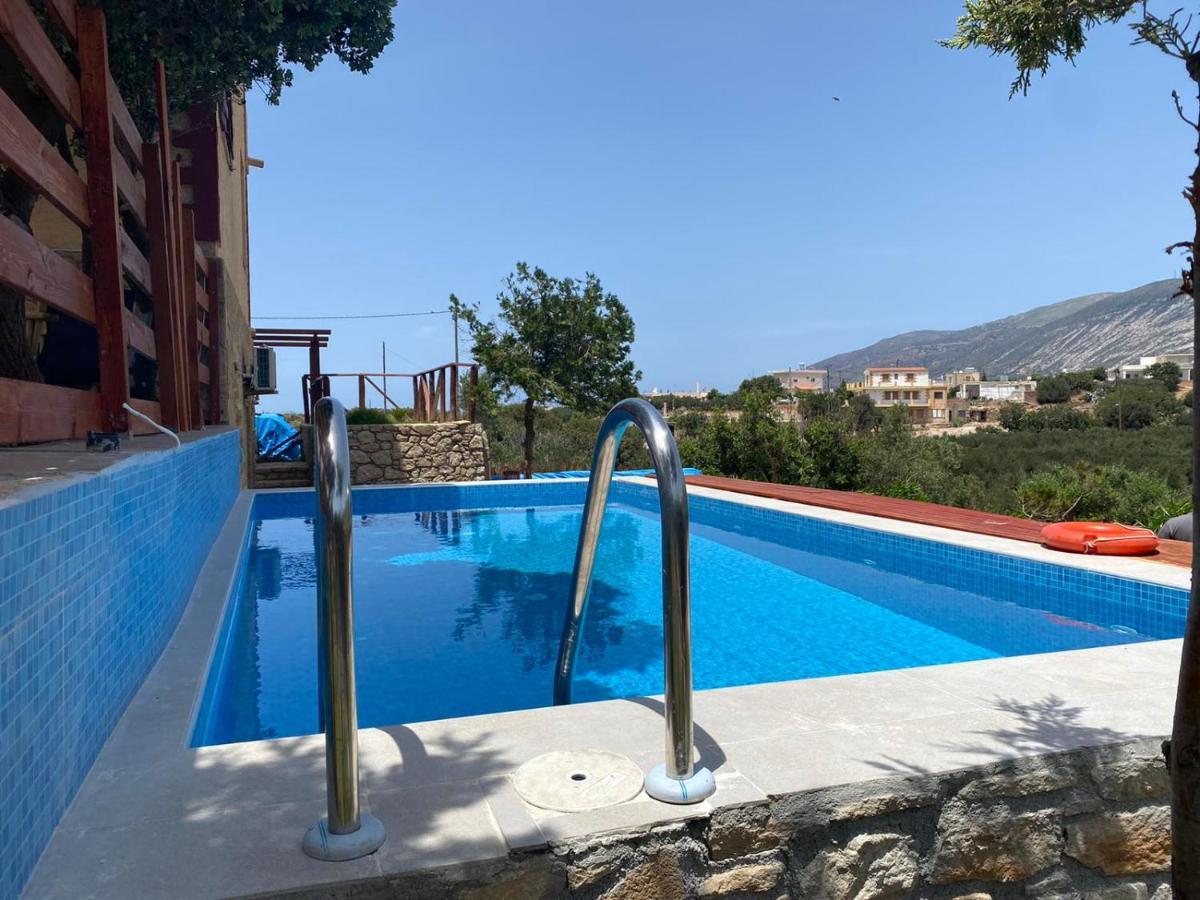 Villa Evenos Of 3 Bedrooms - Irida Country House Of 2 Bedrooms With Private Pools 엘라포니시 외부 사진